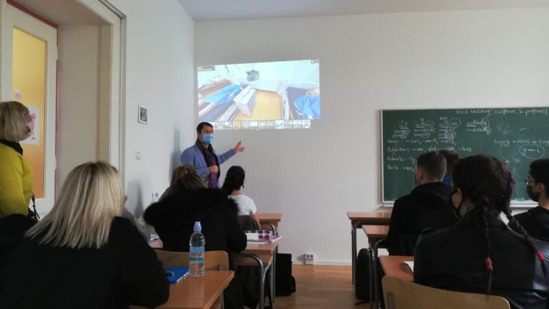 Presentation of project results to...